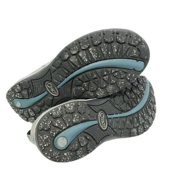 Chaco Womens Grandeur Kendry Gray Slip-On Shoes Size 7 Suede Upper Rugged READ - Picture 6 of 11